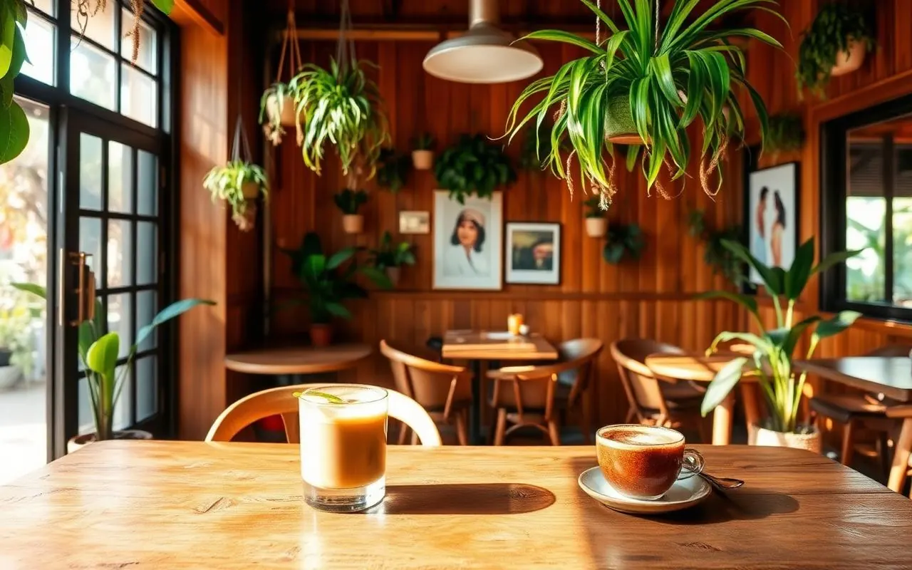 Café interior